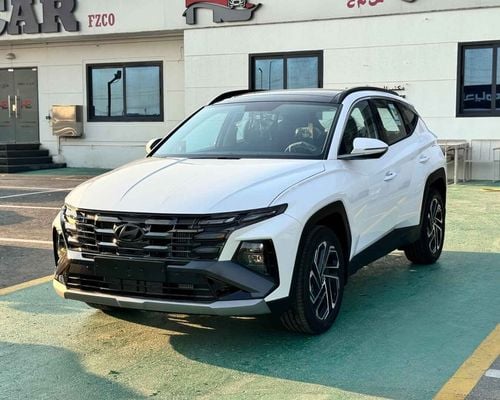هيونداي توسون HYUNDAI TUCSON 1.6T - 2027 MODEL - GCC SPECS - WHITE COLOR