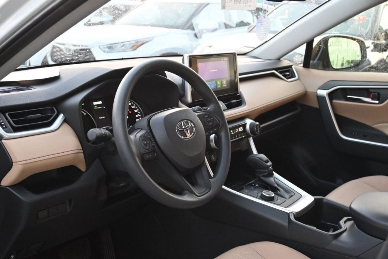 تويوتا راف ٤ Toyota RAV4 2.5L Hybrid, White, CUV, AWD, 5Doors