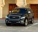 Infiniti QX80 EXCELLENCE إنفينيتي خليجي موديل فل اوبشن بحالة ممتازة