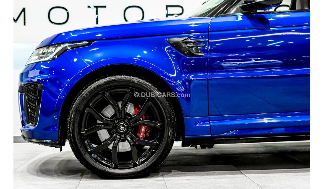 Land Rover Range Rover Sport 2019 Range Rover Sport SVR Carbon Edition, Land Rover Warranty + Service, Low KMs, GCC