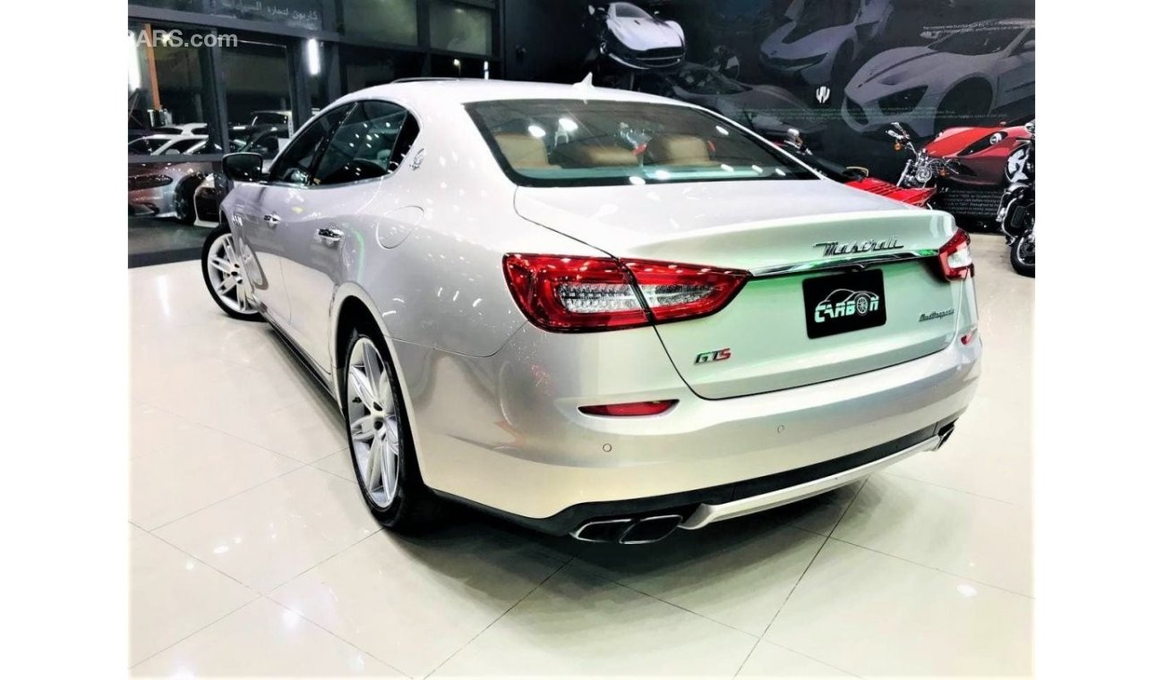 Maserati Quattroporte MASERATI QUATTROPORTE GTS 2014 GCC CAR LOW MILEAGE ONLY 77K KM FOR 129K AED