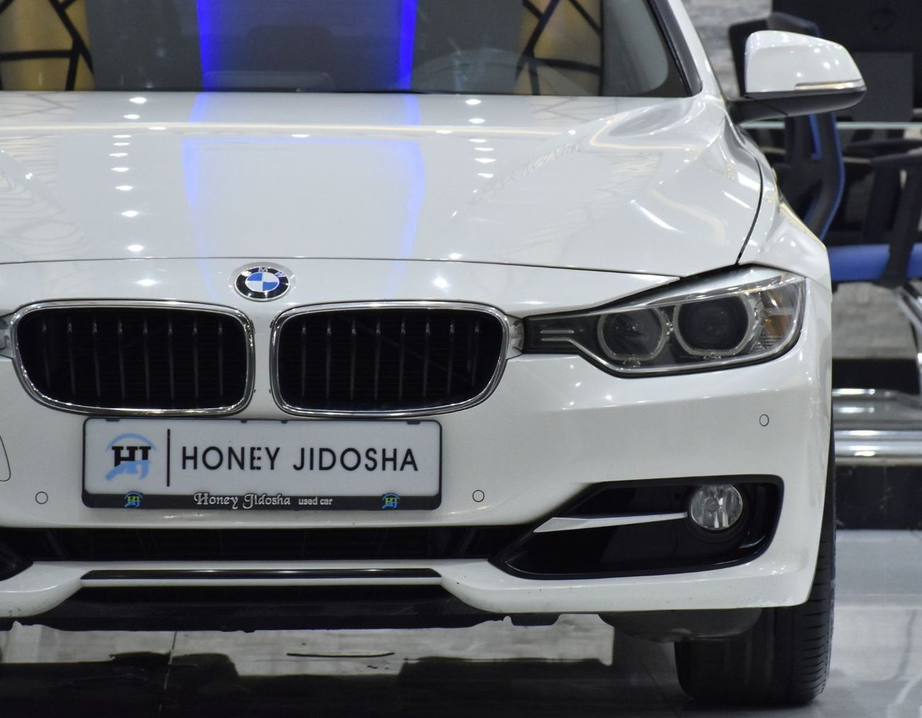 بي أم دبليو 328i EXCELLENT DEAL for our BMW 328i Sport ( 2014 Model ) in White Color GCC Specs