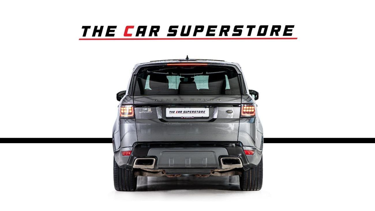 Land Rover Range Rover Sport GCC-22 Inch Rims-Black Contracting Roof-Red Interior