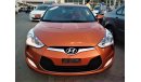 Hyundai Veloster ORANGE 2015 GCC PANORAMA NO REPAINT NO ACCIDENT PERFECT