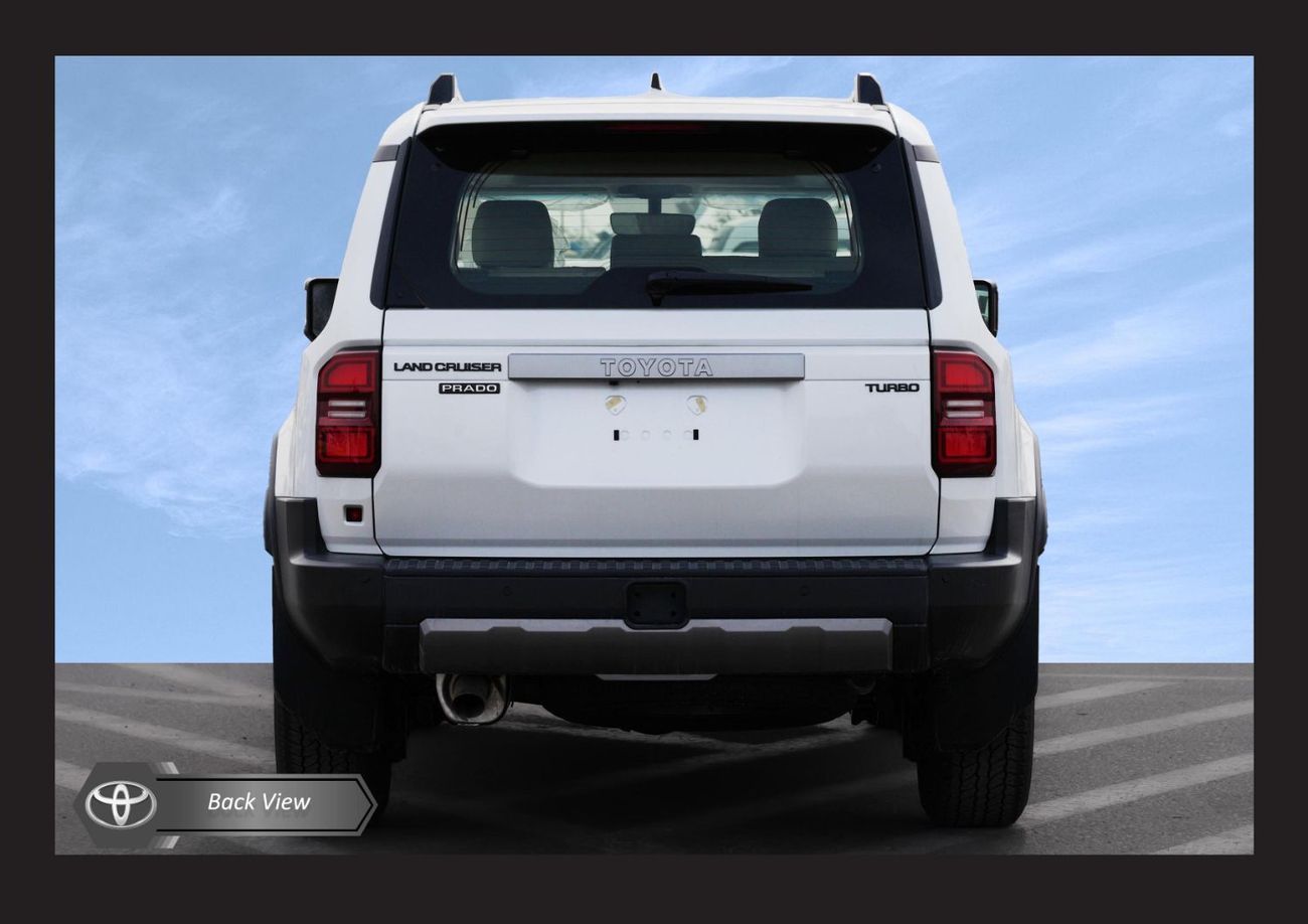 Toyota Prado #AM TOYOTA PRADO 2.8L TURBO SFM MID(i) A/T DSL 2024 Export Only