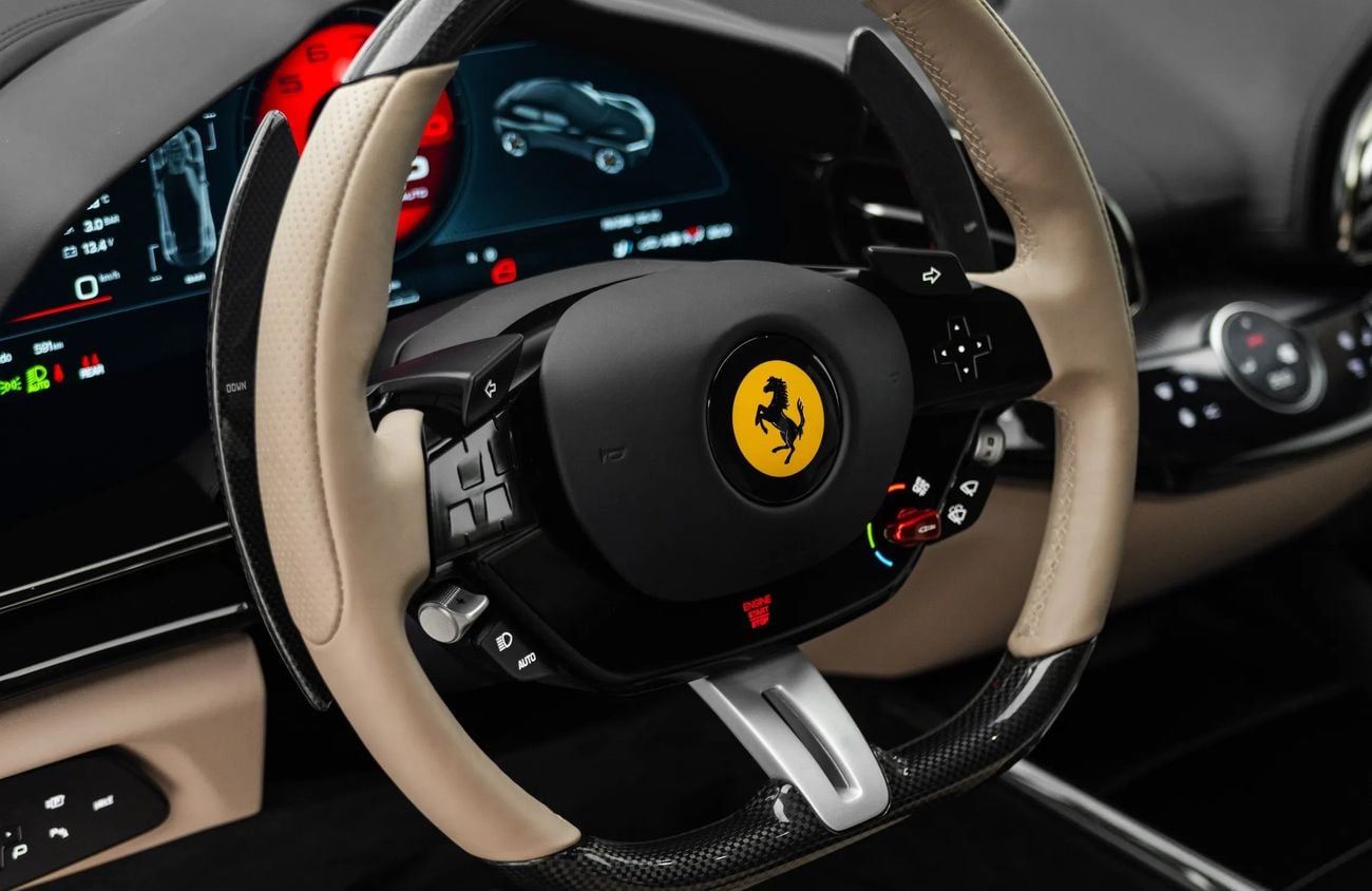Ferrari Purosangue 6.5L V12 Naturally Aspirated Engine