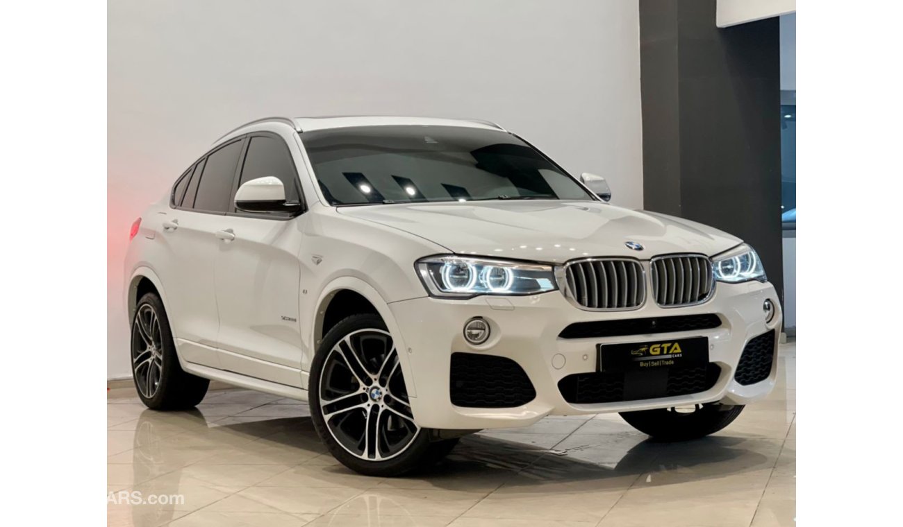 BMW X4 2017 BMW X4 xDrive28i M-Sport, BMW Warranty, BMW Service Contract, Service History, GCC