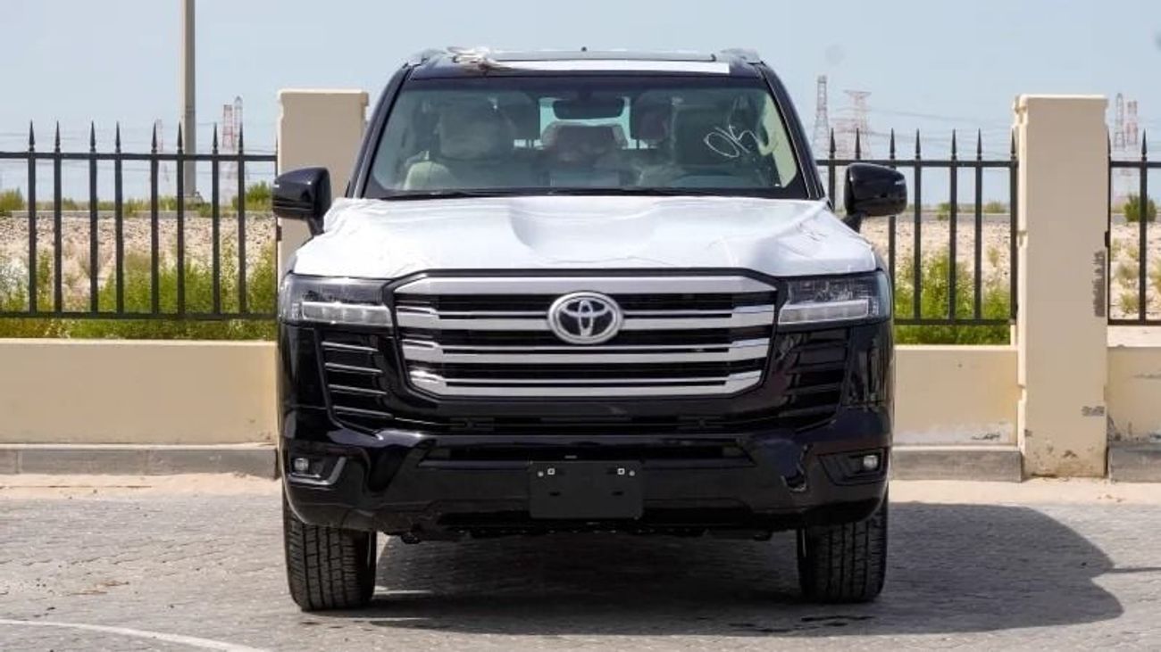 تويوتا لاند كروزر 2026 Toyota Land Cruiser GXR 3.5L AT Petrol (Black-Beige)