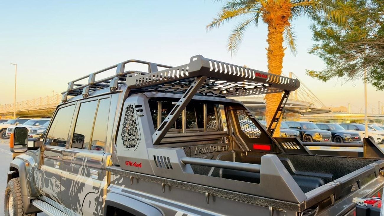 Toyota Land Cruiser Pick Up MODIFIED TO 2025 MODEL | MANUAL TRANSMISSION | DOUBLE CABIN | SPORTS BAR WITH BASKET | 4.5L DIESEL