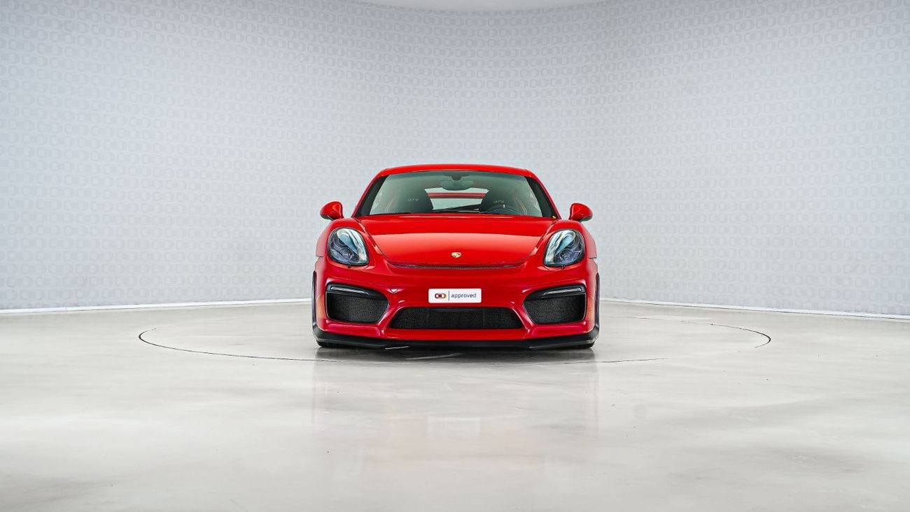 Porsche 718 Cayman 718 Cayman GT4 | AED 21,724 PM | Up to 3 Years Warranty Unlimited | GCC