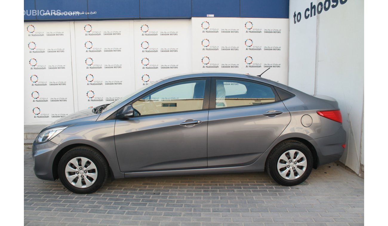 Hyundai Accent 1.6L 2015 MODEL WITH BLUETOOTH