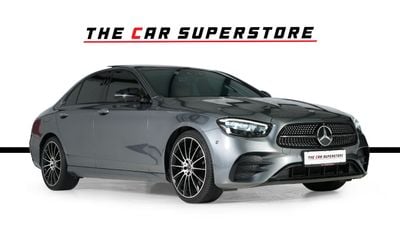 Mercedes Benz E300 AMG AMG Package-GCC-Mercedes FSH-Mercedes warranty and service valid till 12/2027