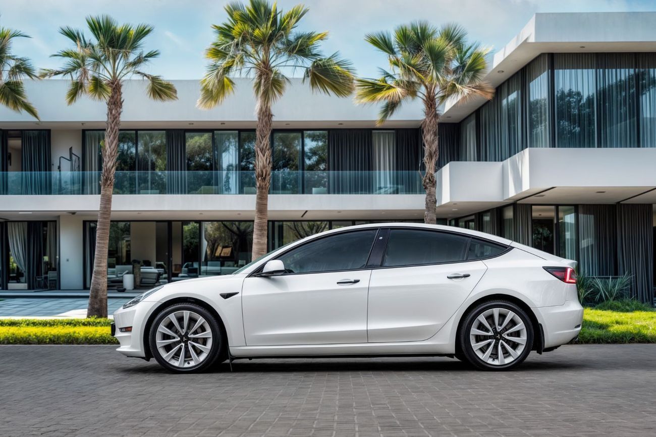تسلا موديل 3 Long Range | 2,335 P.M  | 0% Downpayment | Enhanced Autopilot | Tesla Warranty!