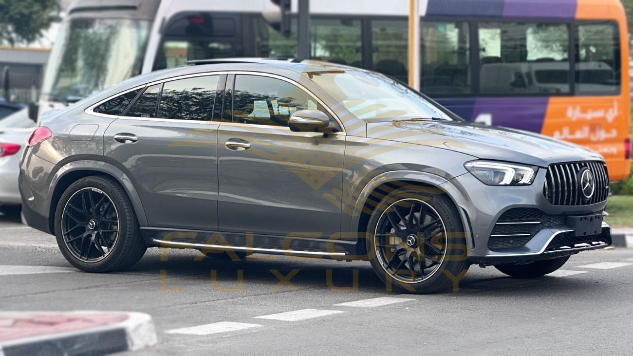 مرسيدس بنز GLE 53 AMG COUPE 4MATIC+ مرسيدس بنز GLE 53 كوبيه موديل 2021، طلاء أصلي، مواصفات AMG الخليجية