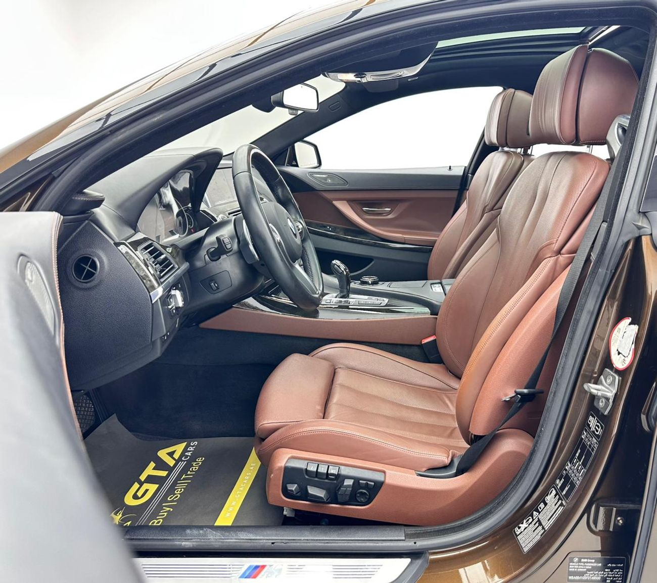 BMW 650i M Sport 4.4L 2015 BMW 650i xDrive Gran-Coupe, BMW Full Service History, Excellent Condition, GCC