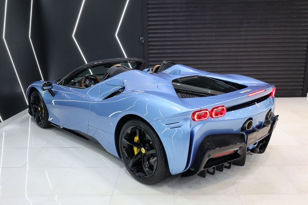 فيراري SF90 ستراديل SPIDER JBL Audio, Carbon Fiber Interior, ADAS Full Pack, Dealer Service Package!!