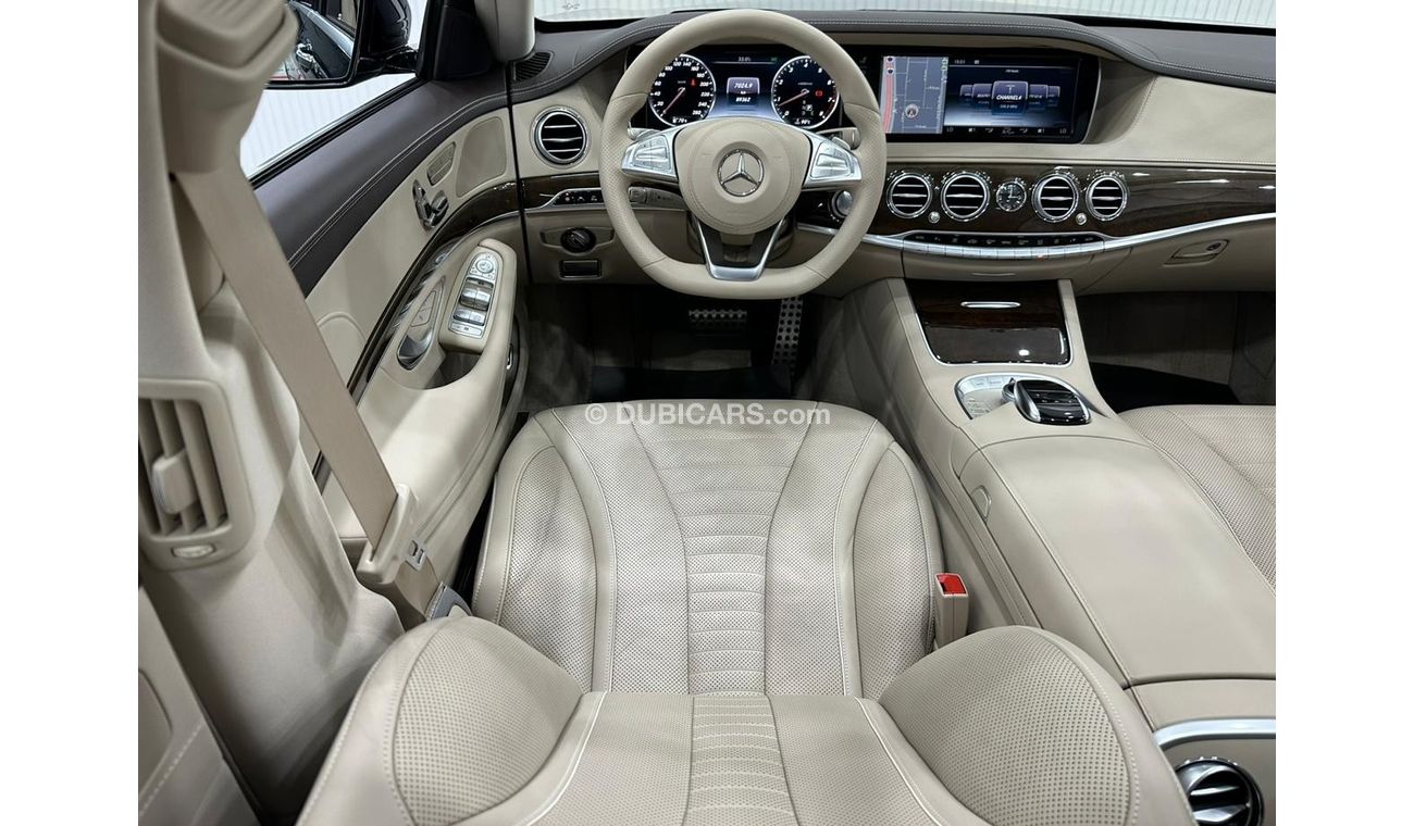 Mercedes-Benz S 500 High 2017 Mercedes Benz S500 5 Buttons, Warranty, Full Mercedes Service History, Full Options, GCC