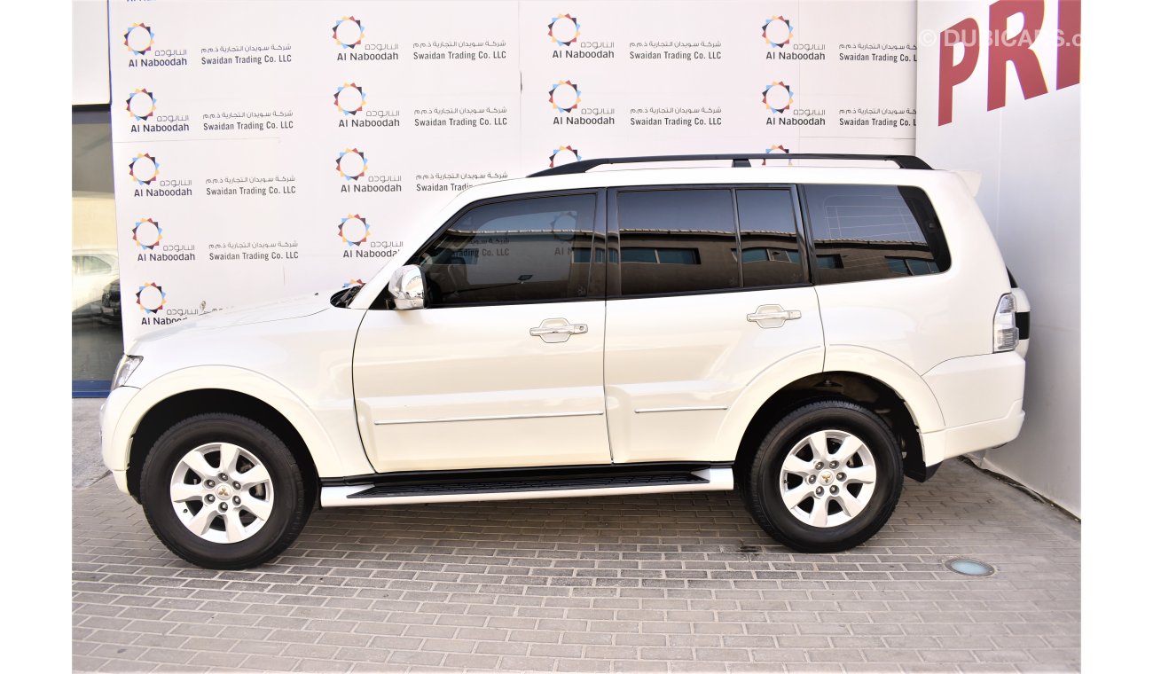 Mitsubishi Pajero AED 1428 PM | 0% DP | 3.0L GLS 4WD V6 GCC WARRANTY