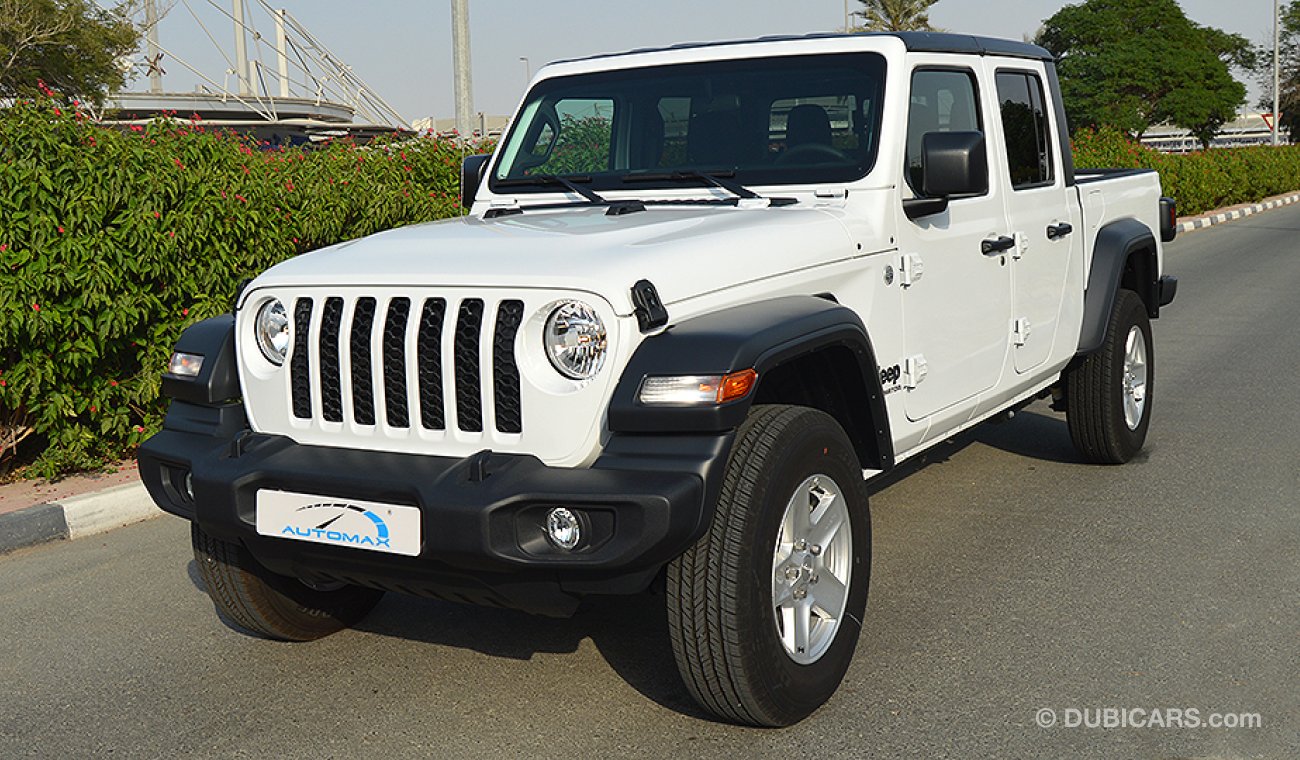 جيب جلادياتور 2020 Sport "S" 4X4, 3.6L V6 GCC, 0km with 3 Years or 100,000km Warranty