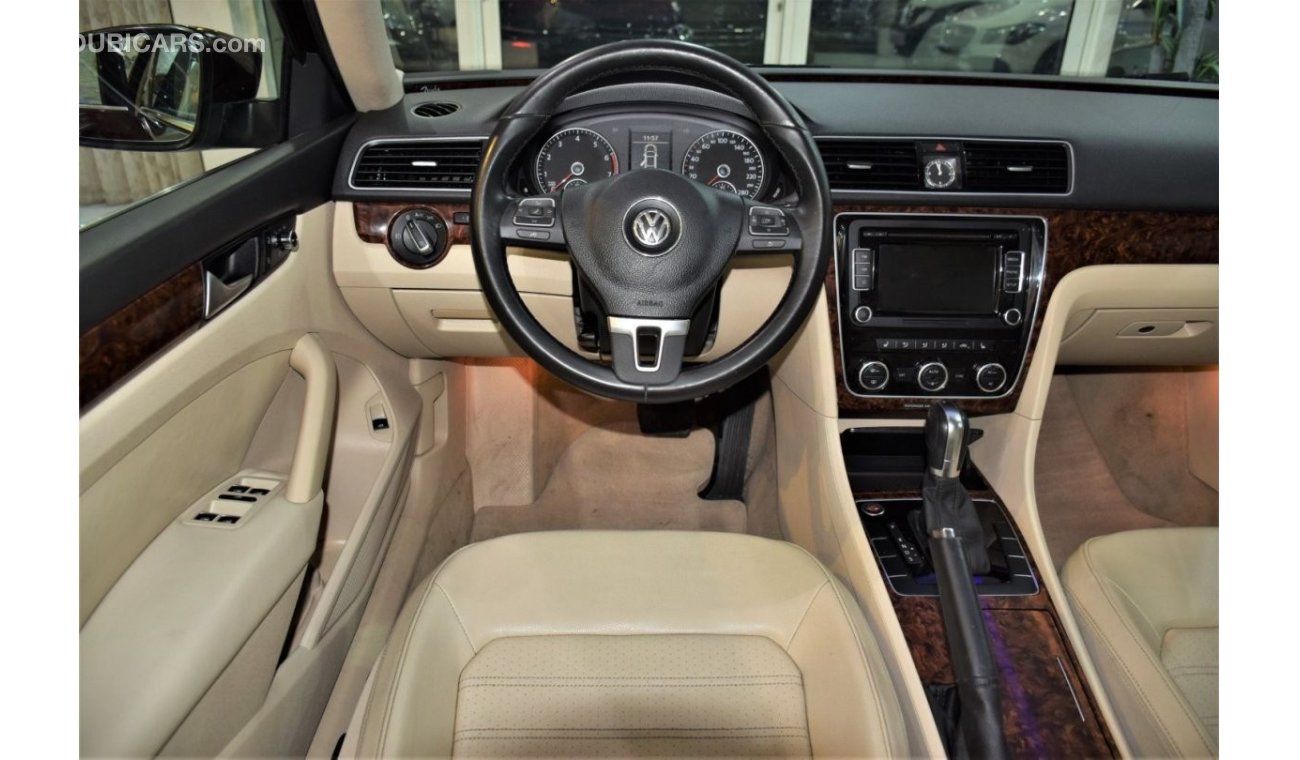 فولكس واجن باسات EXCELLENT DEAL for our Volkswagen Passat 2012 Model!! in Burgundy Color! GCC Specs