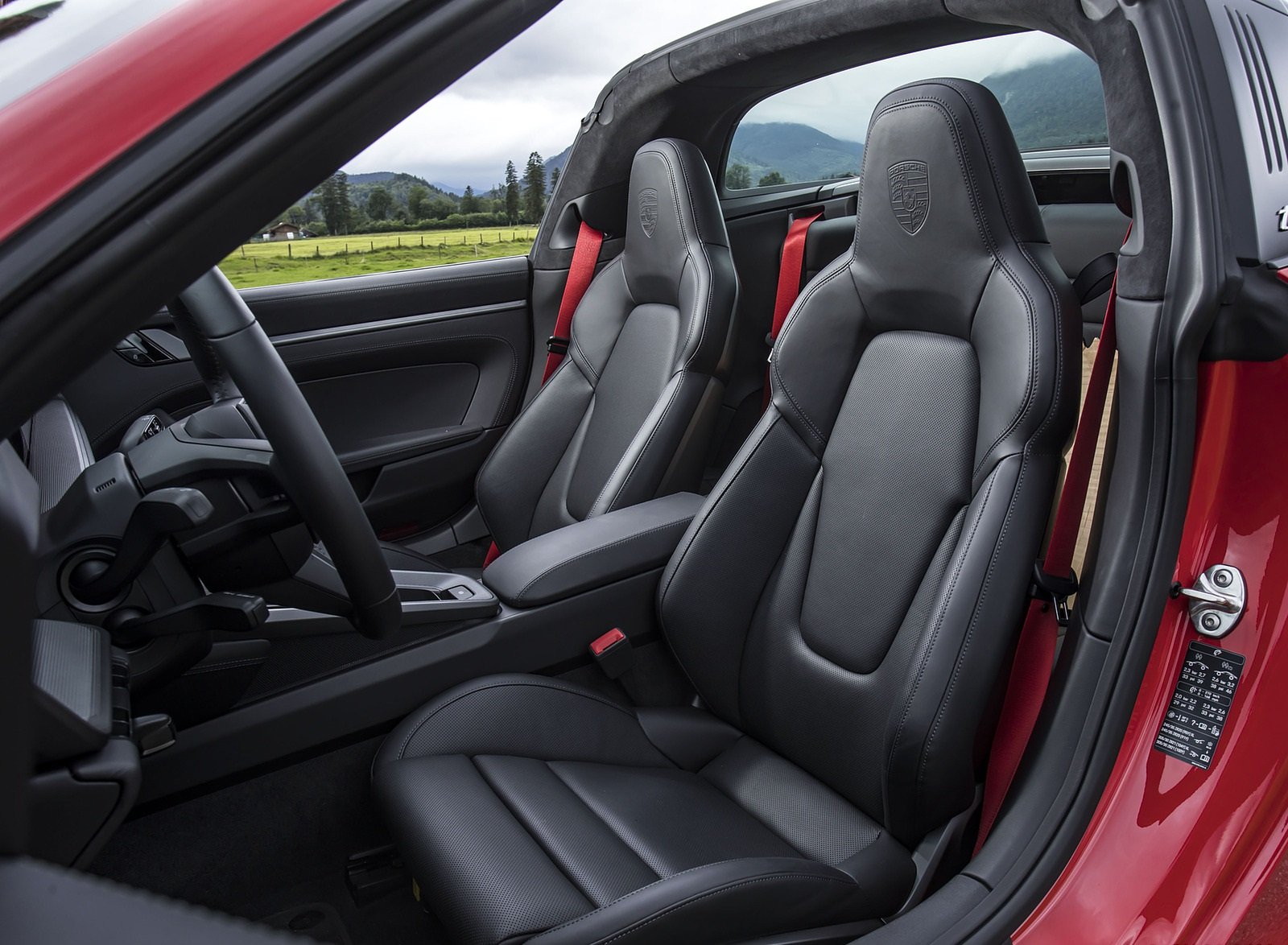 بورش 911 تارجا 4S interior - Seats