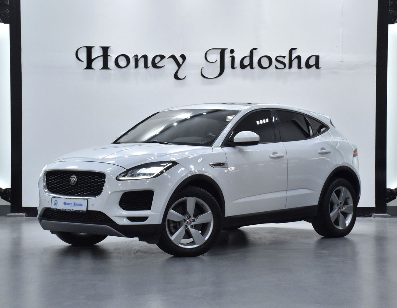 Jaguar E Pace EXCELLENT DEAL for our Jaguar E-Pace P200 AWD ( 2019 Model ) in White Color GCC Specs
