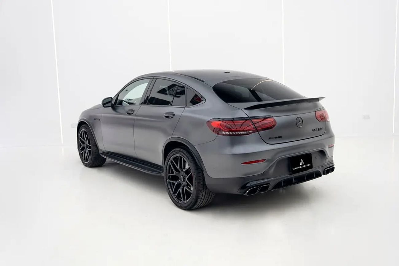 Mercedes Benz GLC 63 AMG S 503 HP V8 | MATTE GREY | 21-INCH AMG WHEELS