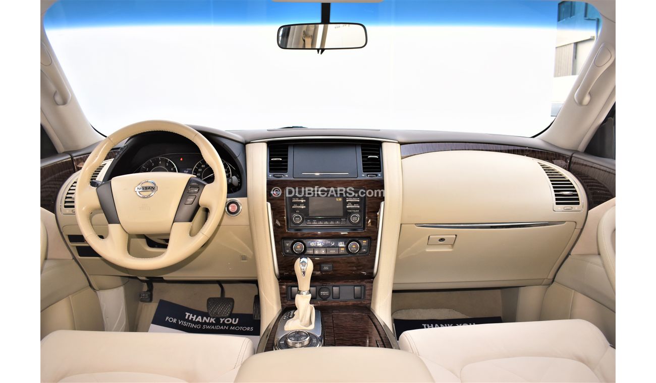 Nissan Patrol 5.6L SE V8 4WD 2015 GCC RAMADAN OFFER INSURANCE/SERVICE/WARRANTY