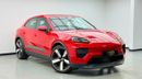 Porsche Macan 4 BEV 2025 Porsche Macan, Porsche Warranty, Excellent Like New, GCC Specs