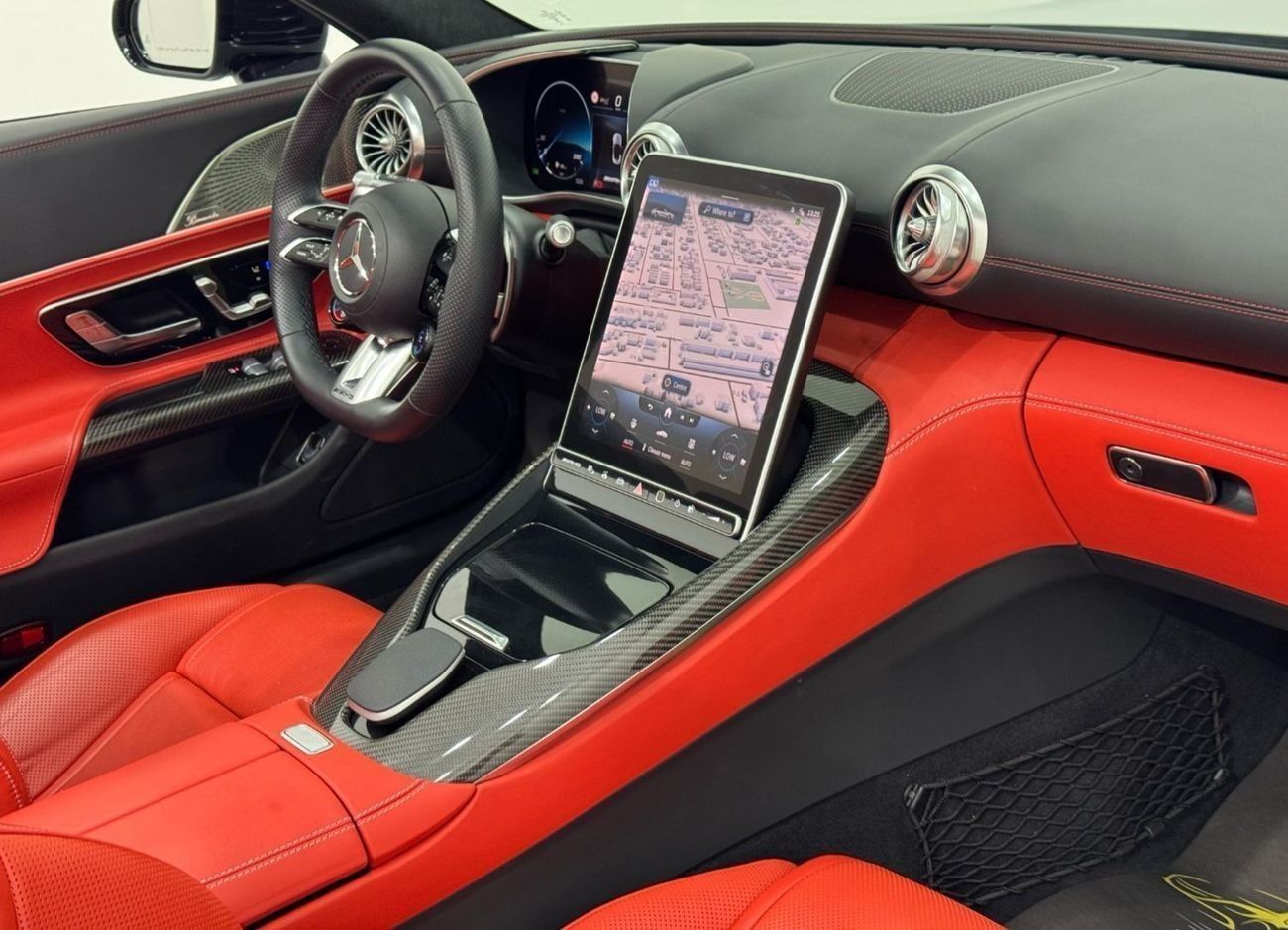 Mercedes-Benz SL 55 AMG Roadster 4Matic+ 2022 Mercedes-Benz SL 55 AMG, Agency Warranty & Service Pack 12/27, Full Agency Ser