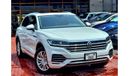 Volkswagen Touareg Comfortline Package Under Warranty 2021 GCC