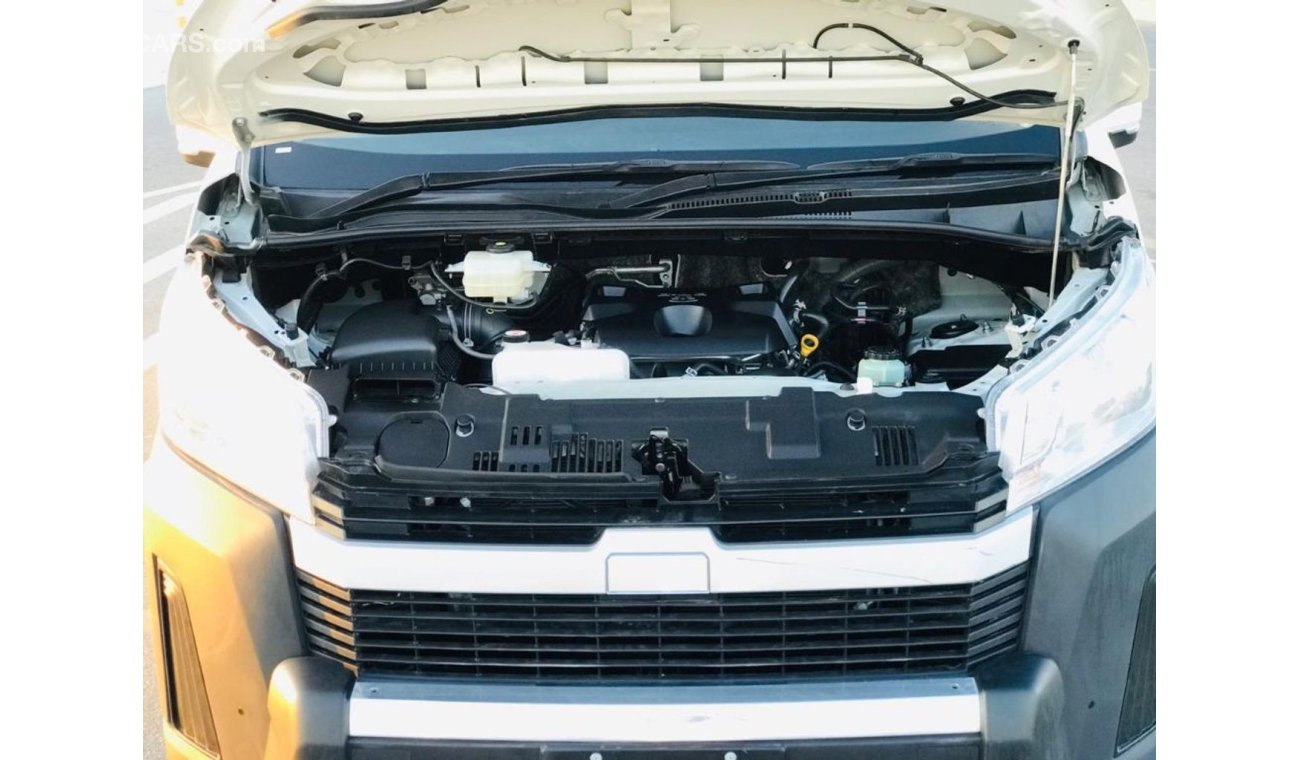 تويوتا هاياس Toyota Hiace model 2019 diesel engine prl white colour