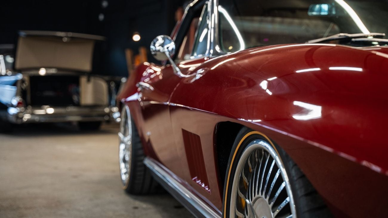 شيفروليه كورفت LS3, SRIII Tubular Chassis, Baer 6P Brakes, Pro Touring Restomod