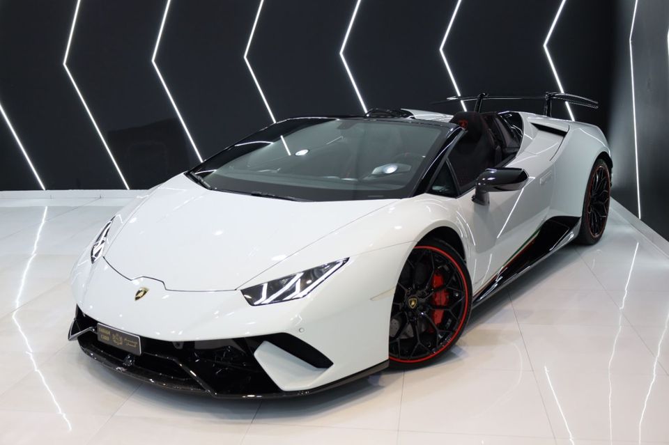 Lamborghini Huracan Performante Spyder, ALA Aerodynamics, Lift System, Forged Composites, GCC Spec!! 2018