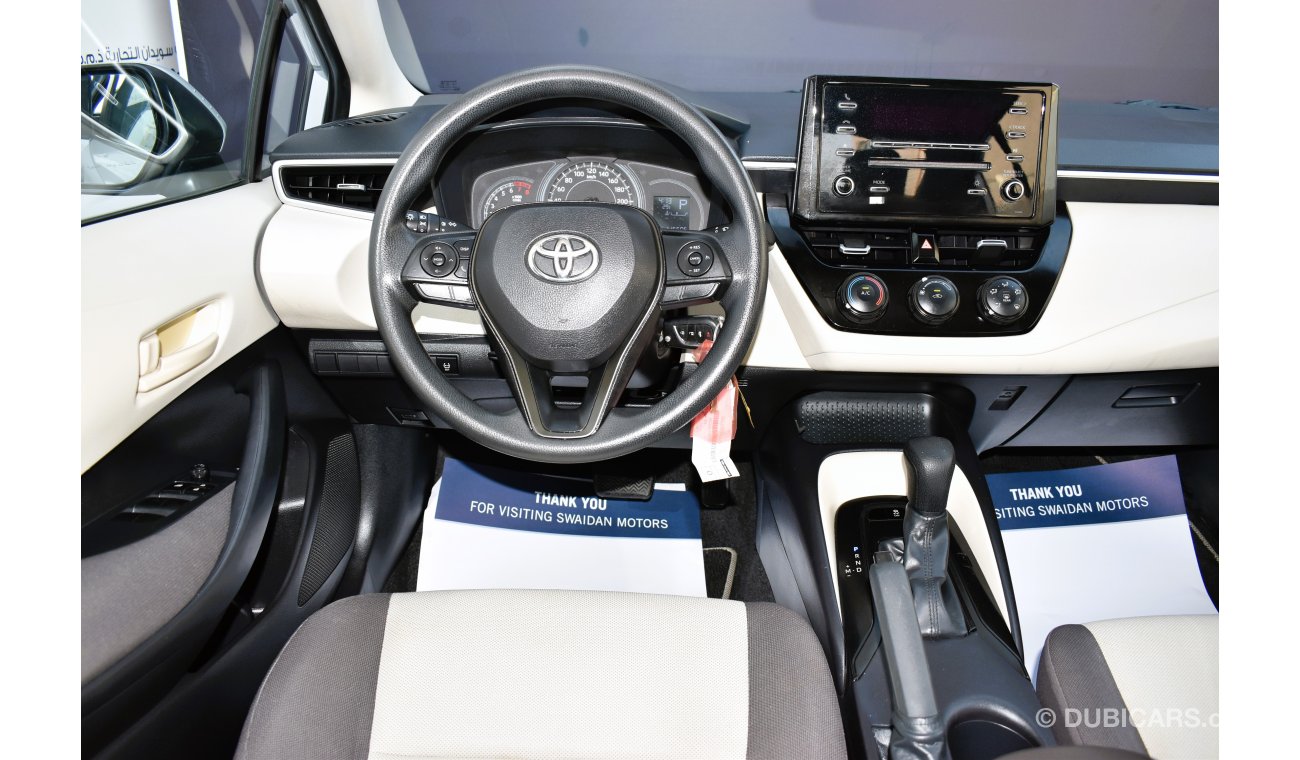 Toyota Corolla AED 919 PM | 1.6L XLI GCC DEALER WARRANTY
