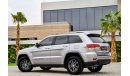 Jeep Grand Cherokee Limited |2,544 P.M |  0% Downpayment | Amazing Condition!