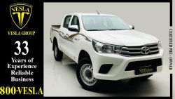 Toyota Hilux 4WD + HIGH + GL + 2.7L + DOUBLE / GCC / 2017 / UNLIMITED MILEAGE WARRANTY+FREE SERVICE /1,082DHS PM