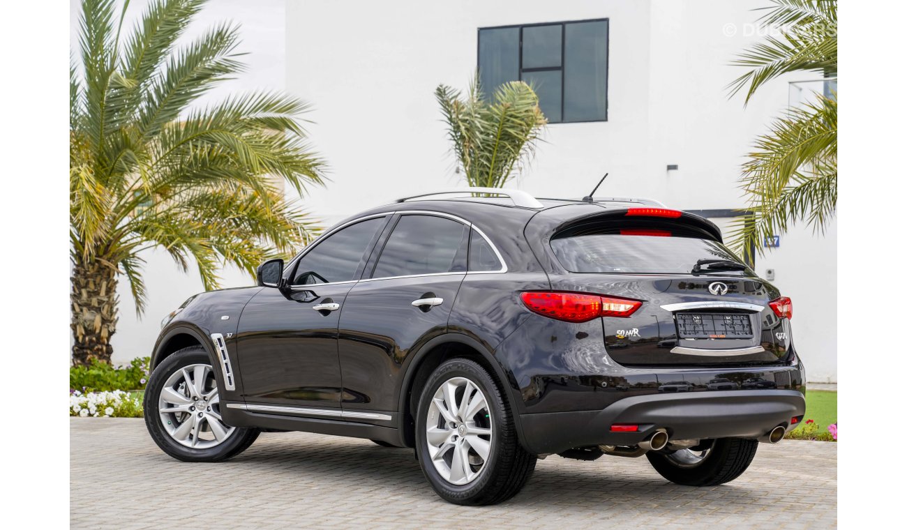 إنفينيتي QX70 AED 2,233 Per Month! | 0% DP | V6 - Immaculate Condition