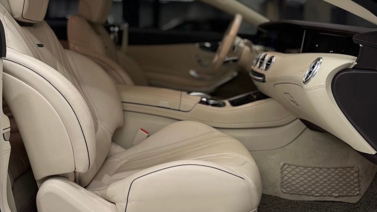 Mercedes-Benz S 63S AMG Coupe | 4.0L V8 Bi-Turbo | Original Paint | 54,000 KM Only