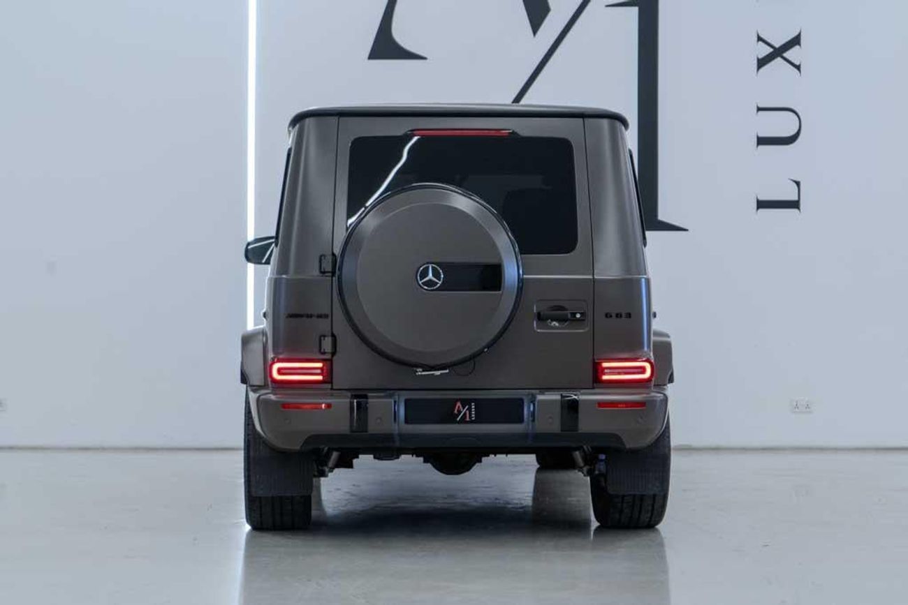 Mercedes-Benz G 63 AMG Std 4.0L 2020 Mercedes Benz G63 AMG, Full Service History, Special Order Designo Magno, Low Kms