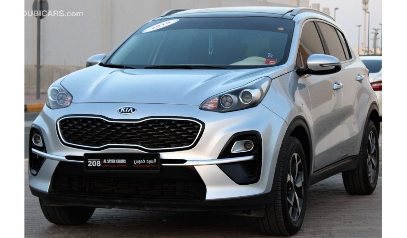 Kia Sportage Kia Sportage 2019 GCC No. 1 full option in excellent condition, without paint, without accidents, ve