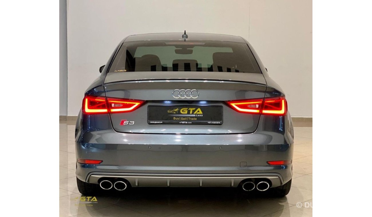 Audi S3 2016 Audi S3 Quattro, Warranty, Service History, GCC