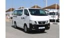 Nissan Urvan 2016 | URVAN STANDARD ROOF - 14 SEATER PASSENGER VAN WITH GCC SPECS AND EXCELLENT CONDITION