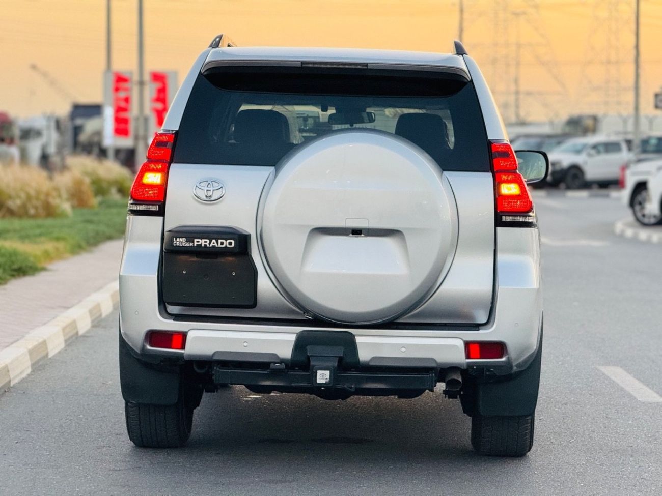 تويوتا برادو Toyota prado 2023 diesel silver RHD