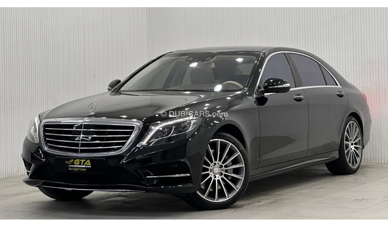 Mercedes-Benz S 500 High 2017 Mercedes Benz S500 5 Buttons, Warranty, Full Mercedes Service History, Full Options, GCC