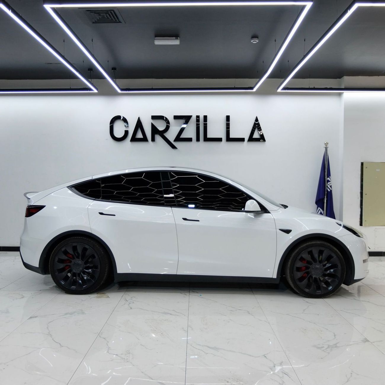 Tesla Model Y Long Range (AWD) AED 2,252/ Monthly l 0% Down Payment l Long Range l Agency Warranty