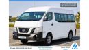 Nissan Urvan 2021 NV350 / High Roof 13 Seater - 2.5L RWD - Petrol M/T - GCC - Ready to Drive