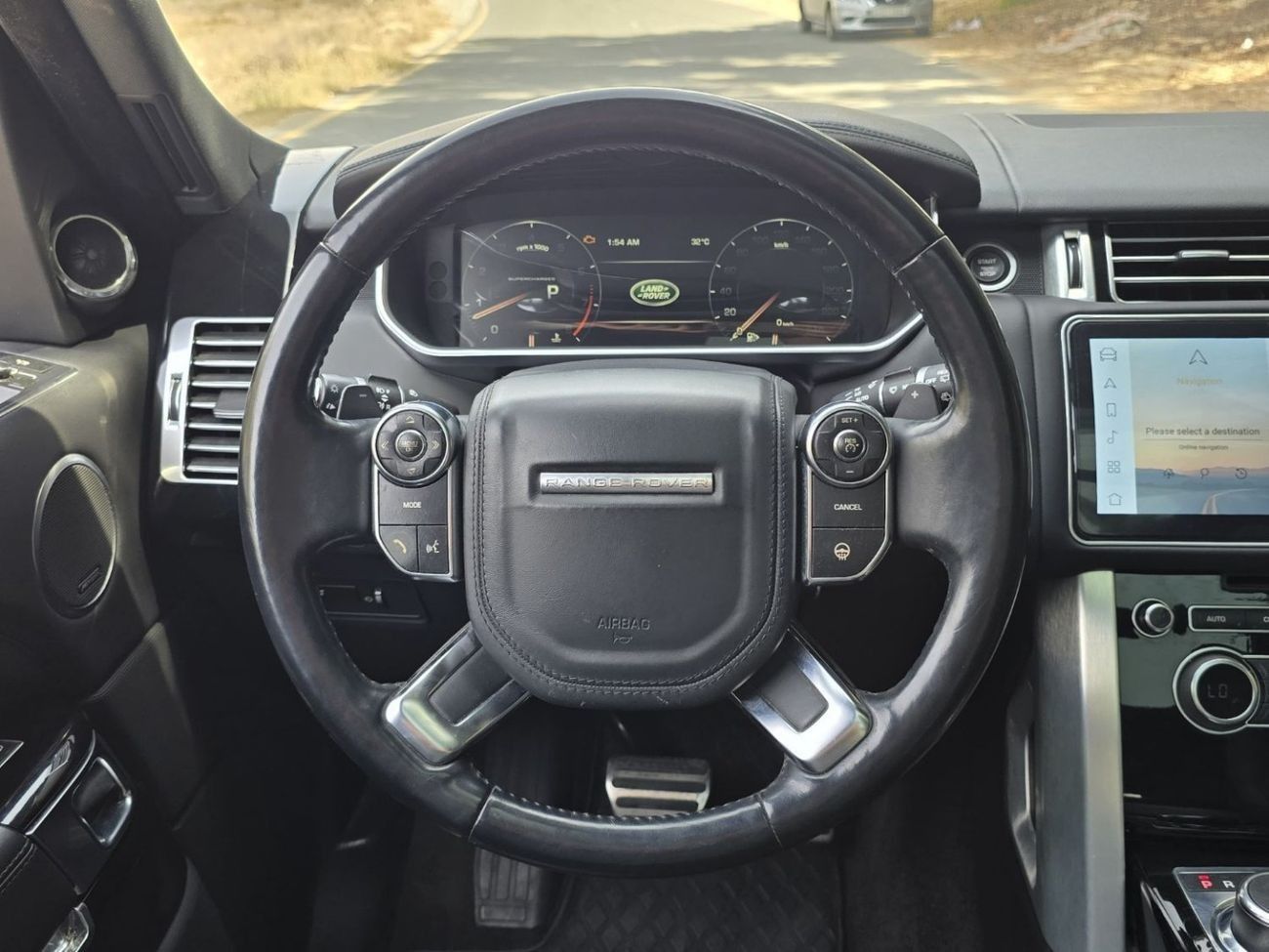 Land Rover Range Rover Supercharged 5.0L RANGE ROVER VOGUE SUPERCHARGED 2014 US GOOD CONDITION INSIDE OUT SIDE // FULL OPIT