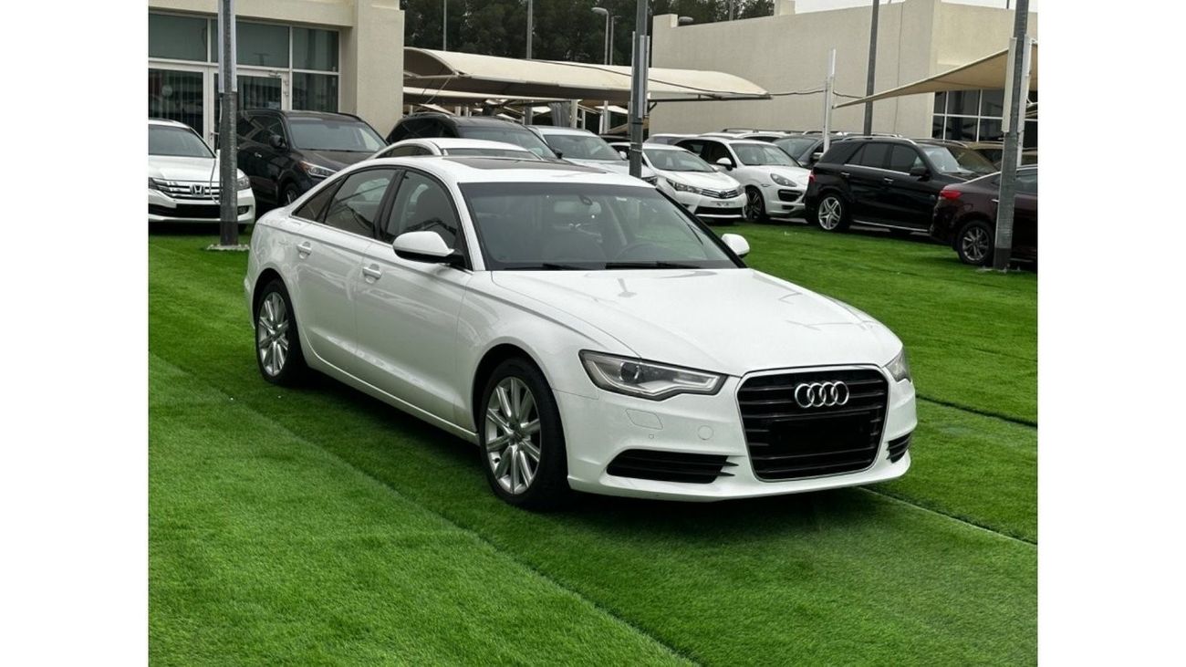 أودي A6 TFSI موديل 2014 GCC CAR PERFECT CONDITION INSIDE AND OUTSIDE FULL OPTION SUN ROOF