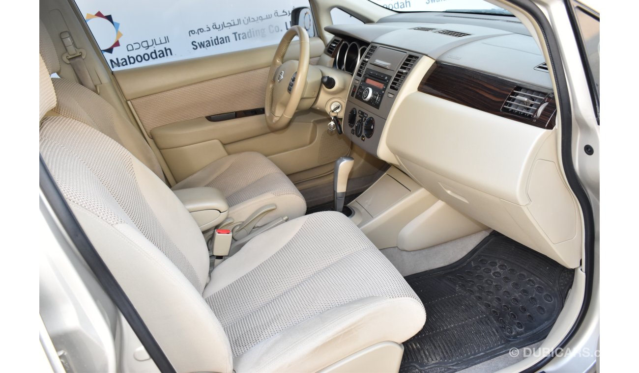 Nissan Tiida 1.8L S 2012 MODEL GCC SPECS WITH CRUISE CONTROL